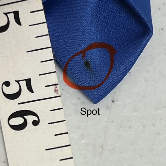 Vintage Ralph Marlin "Boots & Spurs" Mens Tie Necktie 1992 Blue with Cowboy Boot - Picture 11 of 11